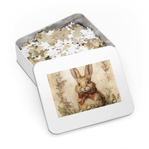 Jigsaw Puzzle in Tin, Rabbit, awd-330, Personalised/Non-Personalised (30, 110, 2 - £28.22 GBP+