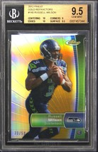 2012 Topps Finest #140 Russell Wilson Gold Refractor Rookie RC 23/50 BGS... - $1,204.79