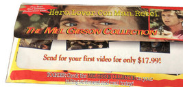 Time Life Video “Mel Gibson Collection” 1997 Mail In Envelope - £2.96 GBP