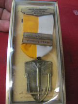 Vintage 1963 Crescent City Gun Club Shooting Medal Winning Team #6 - $29.69