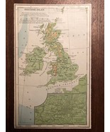 Vintage Color UNITED KINGDOM UK ENGLAND  Print Plate 5.5&quot; x 8.5&quot; Unframed - £11.20 GBP