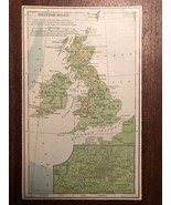 Vintage Color UNITED KINGDOM UK ENGLAND  Print Plate 5.5&quot; x 8.5&quot; Unframed - £10.70 GBP