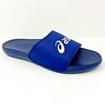 Asics AS003 Indigo Blue White Mens Slide Sandals 1173A006 400 - $15.95