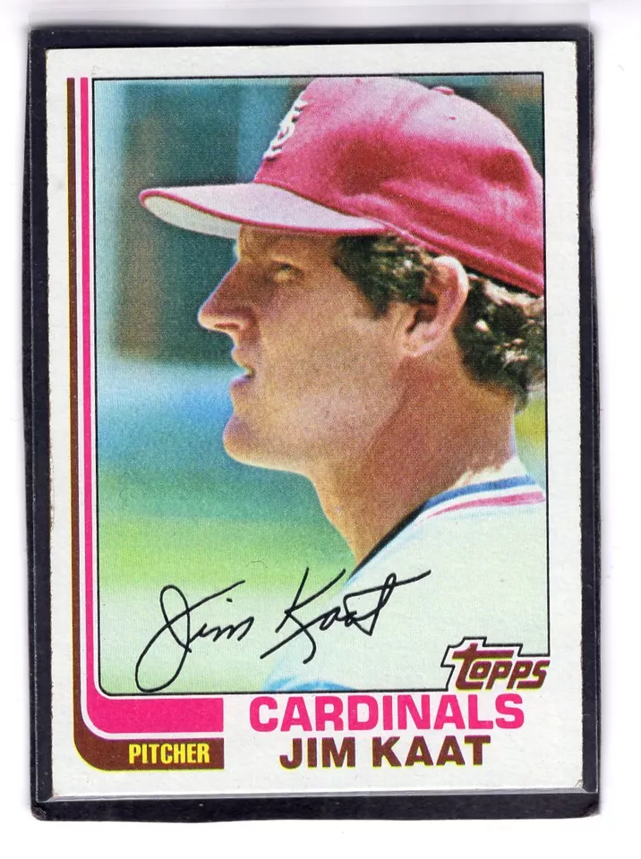 1982 JIM KAAT - Topps Baseball Card # 367 - ST. LOUIS CARDINALS - $3.00