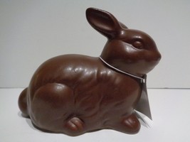 Hobby Lobby 2024 Ceramic Faux Chocolate Easter Bunny Rabbit decorative - £12.64 GBP