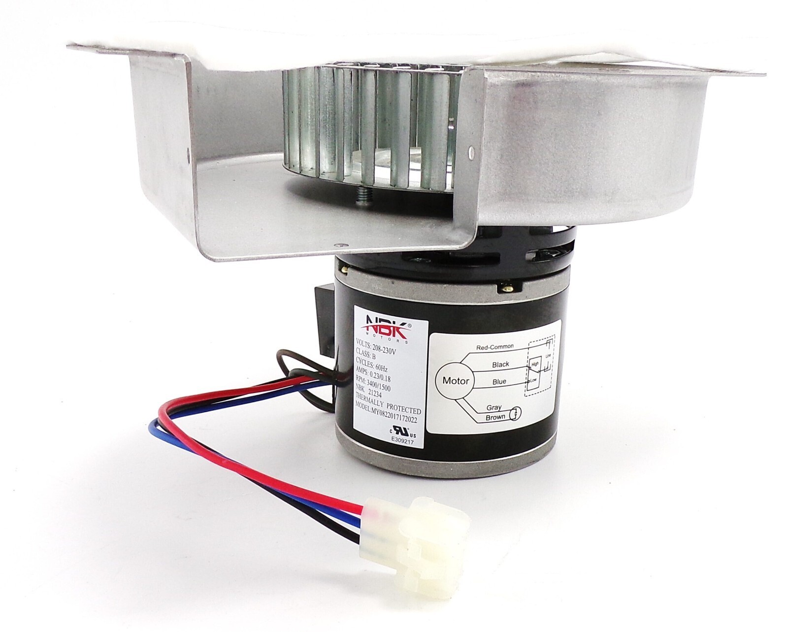 Fasco A373 1-Speed 3000 RPM 1/35 Trane HP Motor (208/230V) Replacement MPN - $198.00