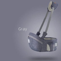 Gray 3 Ergonomic Baby Carrier Portable Infant Kid Hip Seat Waist Stool S... - €48,11 EUR