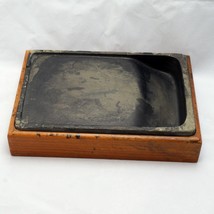 Chinese Antique Ink Stone in Fitted Wood Box Circa 1900 - £82.56 GBP