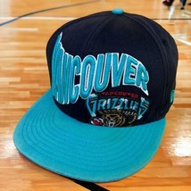 VTG New Era 9fifty Vancouver Grizzlies NBA Hardwood Classic Big Spell-out 2-Tone - £29.79 GBP