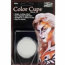 Mehron White Makeup Mehron Greasepaint Color Cups Mehron Clown  White . - £2.37 GBP