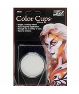 Mehron White Makeup Mehron Greasepaint Color Cups Mehron Clown  White . - £2.35 GBP