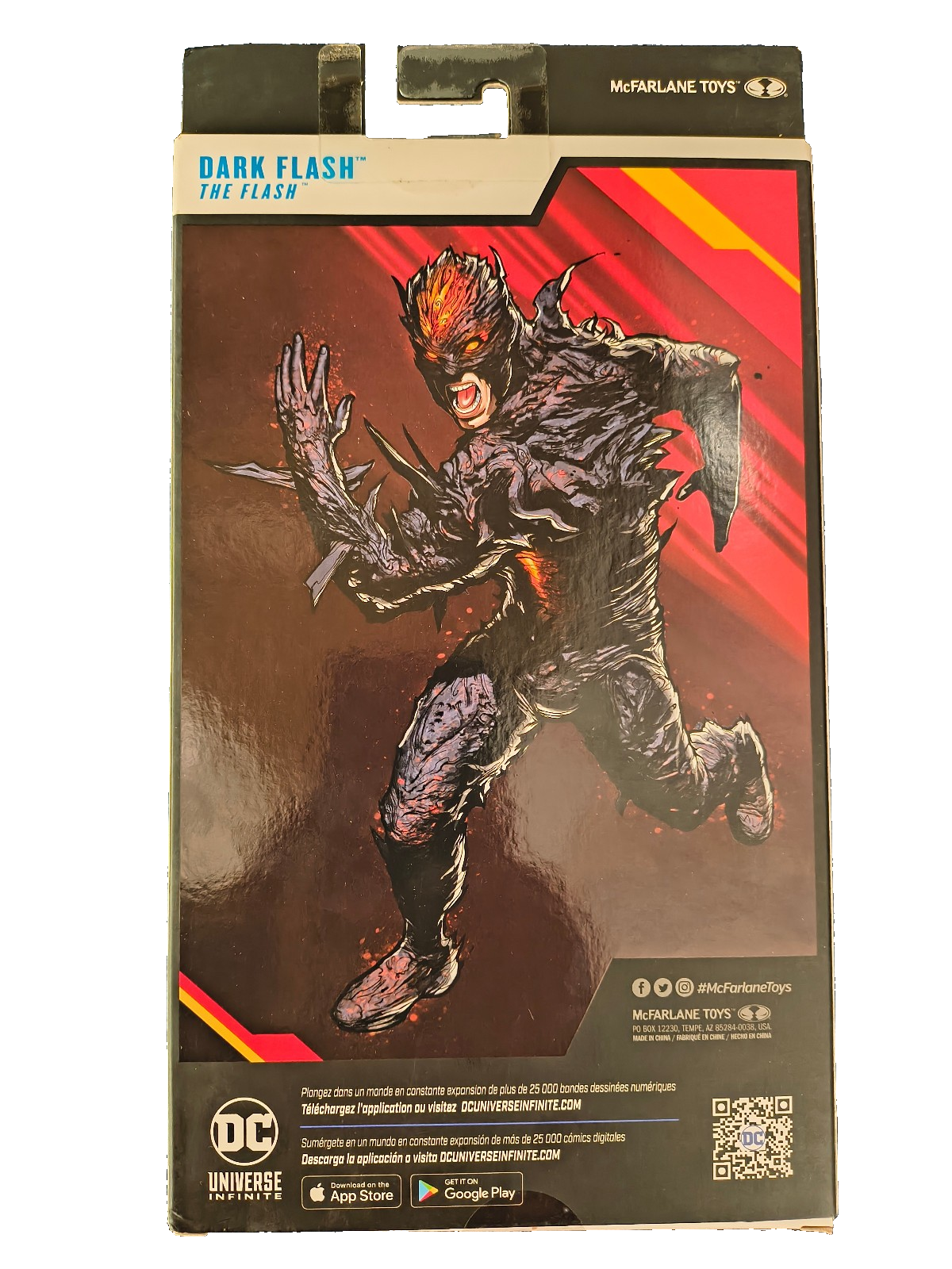 McFarlane - DC Multiverse - The Flash Movie 7" Action Figure - Dark Flash New Item image 4