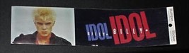 1984 Bumper sticker  BILLY IDOL Photo Bought 1984 - £19.77 GBP