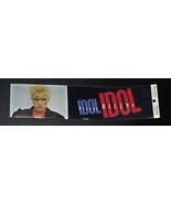 1984 Bumper sticker  BILLY IDOL Photo Bought 1984 - £19.00 GBP