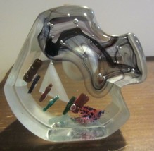 Art deco glass paperweight awesome  - heavy  - £56.94 GBP