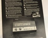 1982 Panasonic Easy-phone Vintage Print Ad Advertisement pa15 - £5.44 GBP