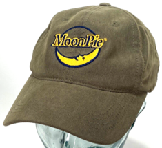 Moon Pie Hat Cap Olive Green American Dry Goods Strap Back Adjustable - $14.96