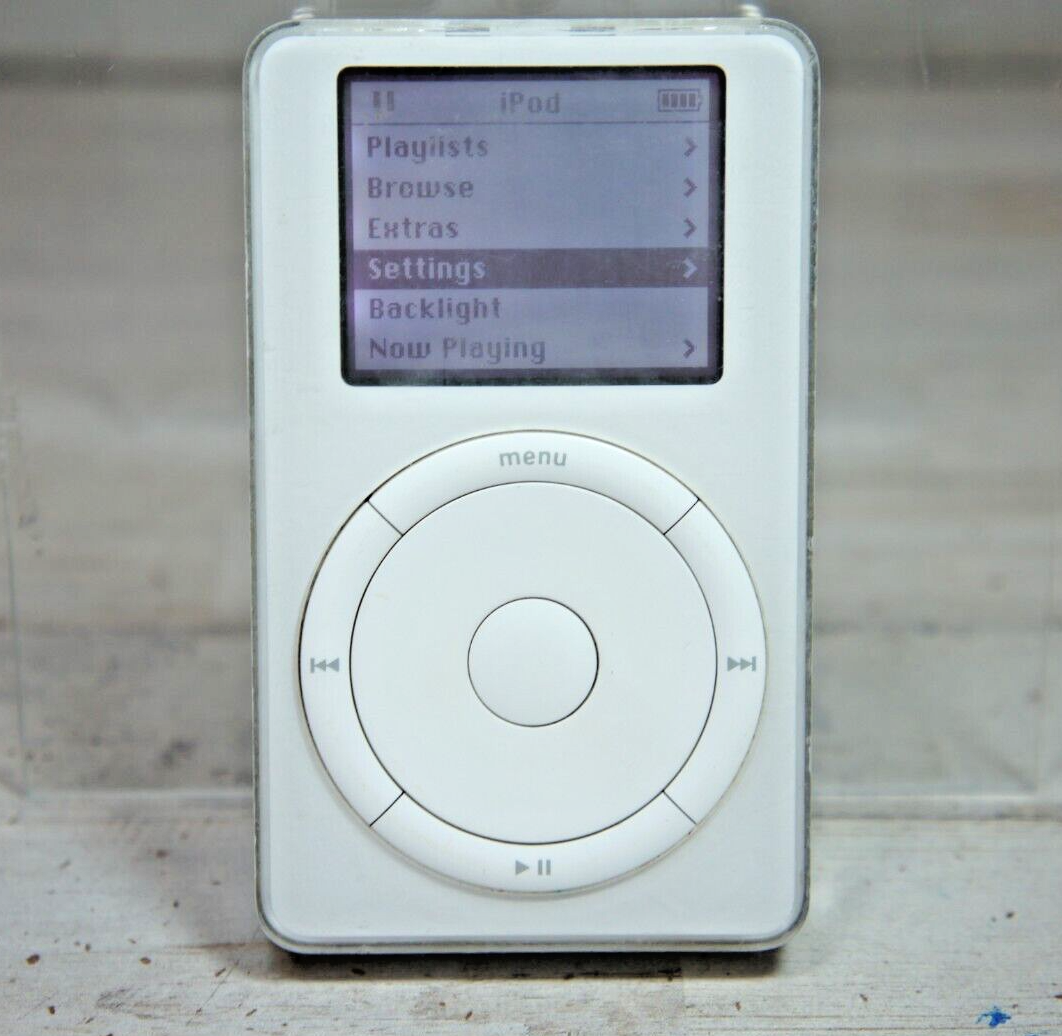 Apple iPod M8541 1st Gen Generation 5GB 2001 Classic TESTED WORKS *AUX DAMAGE* - $236.55