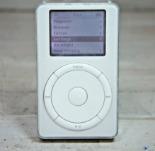 Apple I Pod M8541 1st Gen Generation 5GB 2001 Classic Tested Works *Aux Damage* - $236.55