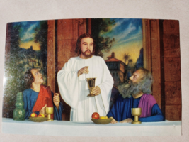 Vintage Postcard - Black Hills Passion Play Christ Speaks Last Supper-S. Crocker - £11.99 GBP