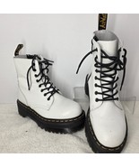 Dr. Martens Jadon Platform AirWair Lace Up Zipper Boots Women&#39;s US Size ... - $780.42 MXN