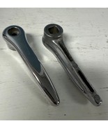 2 MG Midget Austin Healey Sprite OEM Interior Door Opening Chrome Handle - $699.73 MXN