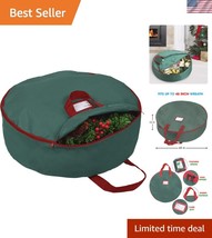 48-Inch Christmas Wreath Storage Bag - Durable Oxford Polyester with Han... - $45.00