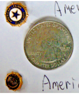American Legion Collectible Vintage Hat Pins Us American Legion and Auxi... - $26.78 CAD
