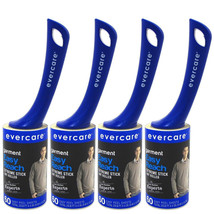 Evercare Extra Sticky Lint Pic-Up Roller 60 Sheet Each - 4 Pack - - £46.12 GBP