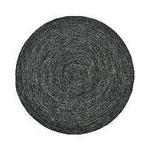 Better Trends BRCR8RDE 8 in. Round Chenille Reversible Rug - Emerald &amp; Diluth Tw - £226.08 GBP