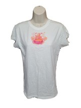 2010 NYRR Mini 10k Central Park Run Womens Large White TShirt - £15.61 GBP