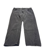 Wrangler Jeans Mens 40 X 30 Gray Cotton 5-Pockets High-Rise Wide-Leg Cla... - £24.73 GBP