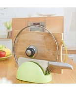 Pot Lid &amp; Knife Holder Rack – Cutting Board, Dish &amp; Utensil Kitchen Orga... - $9.89