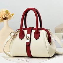 Women&#39;s Bag  Soft Leather Fashionable Simple Bag Portable Shoulder Crossbody  S - £34.66 GBP