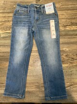 Boys&#39; Ultimate Stretch Tapered Jeans - Cat &amp; Jack Medium Wash 4. NWT. Z - $9.89