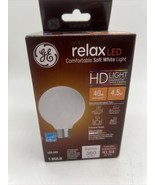 GE Relax LED Light Bulbs 40 Watt Soft White HD Dimmable LED G25 COMBINESHIP - $133.33 MXN