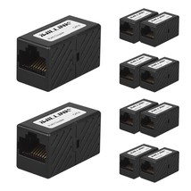 (10-Pack Rj45 Coupler, Ethernet Coupler, Rj45 Connector For Cat5E/Cat6/C... - £14.15 GBP