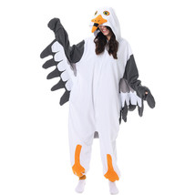 ELEIMOS Adult Seagull Pajamas Kigurumis Pyjamas Halloween Onesis Cosplay... - £20.07 GBP