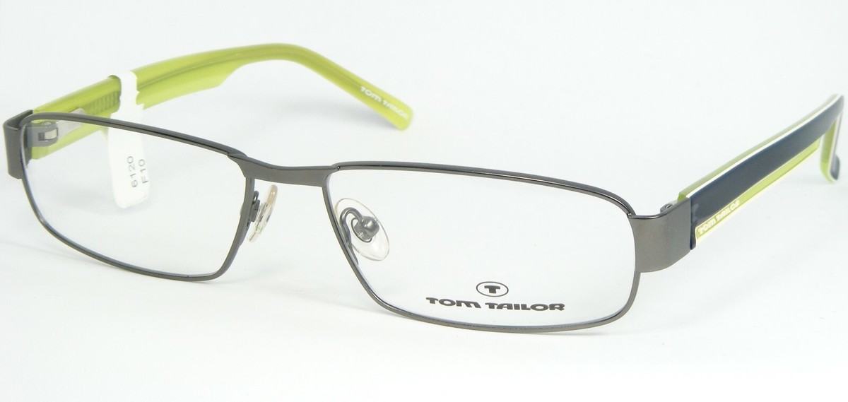 TOM TAILOR Modèle 60104 243 Gris /Bleu/Vert Lunettes Ou Cadre 54-15-135mm - $49.00