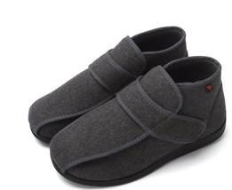 Hot  new high help warm men&#39;s shoes with wide shoes feet wide feet and swollen f - £60.23 GBP