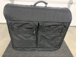 TUMI Luggage Garment Bag Bi Fold Combination Lock X Large Black READ - £55.19 GBP