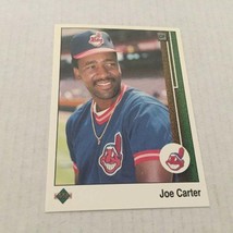 1989 Upper Deck Cleveland Indians Joe Carter Trading Card #190 - £2.34 GBP