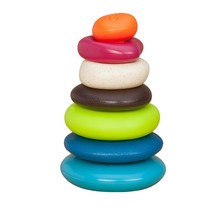B. Toys  Stacking Rings  Textured Ring Stacker For Babies  Baby Toys 100% Non-To - £13.36 GBP