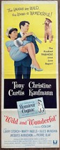 *WILD AND WONDERFUL (1964) Tony Curtis, Christine Kaufmann &amp; Monsieur Co... - $75.00