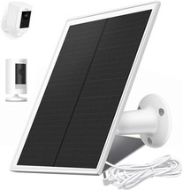 Solar Panel for Ring Camera 6W Solar Charger Compatible with Ring Stick ... - $45.26