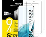 [3 Pack] Designed For Samsung Galaxy S22 Screen Protector Tempered Glass... - $12.99