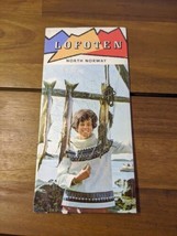 Vintage Lofoten North Norway Pamphlet Brochure - $59.39