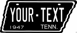 Tennessee 1947 Tag Custom Personalize Novelty Vehicle Car Auto License Plate  - £16.16 GBP