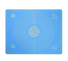 Silicone Baking Mat Pastry Rolling with Measurements Non Stick Fondant 5... - $12.86