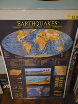 Earthquakes - 26.5x39 Educational Science Poster - £10.09 GBP